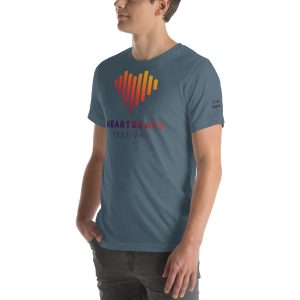 Heartbeats Festival Unisex t-shirt